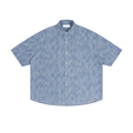 Boxy Vintage Wash Denim Shirt