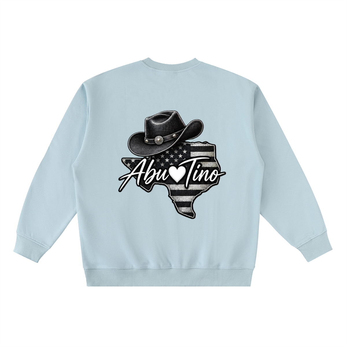 Oversized Crewneck Taped Sweatshirt
