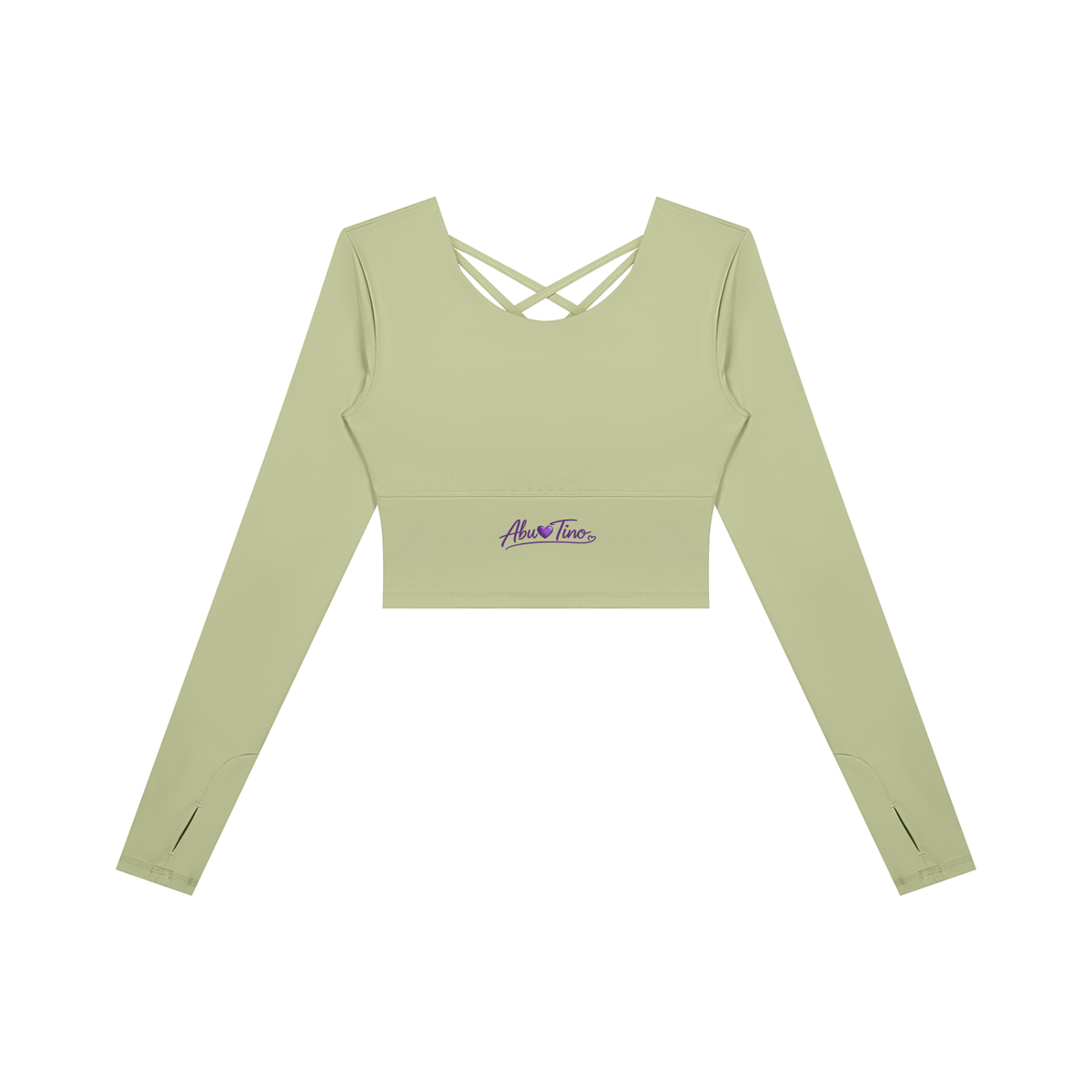 Women's Cropped Long Sleeve Yoga T-Shirt