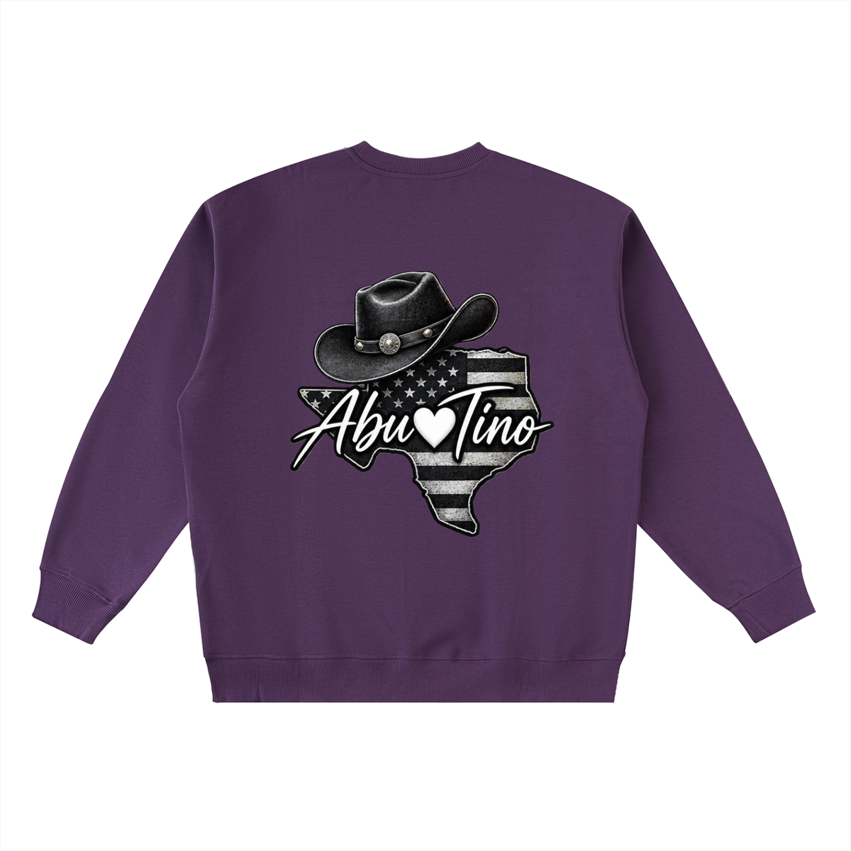 Oversized Crewneck Taped Sweatshirt