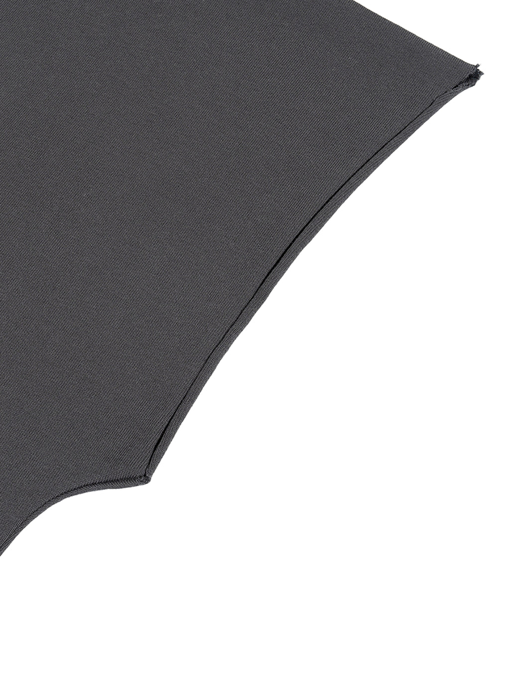 Raw Edge Boxy Non-Shrink T-Shirt