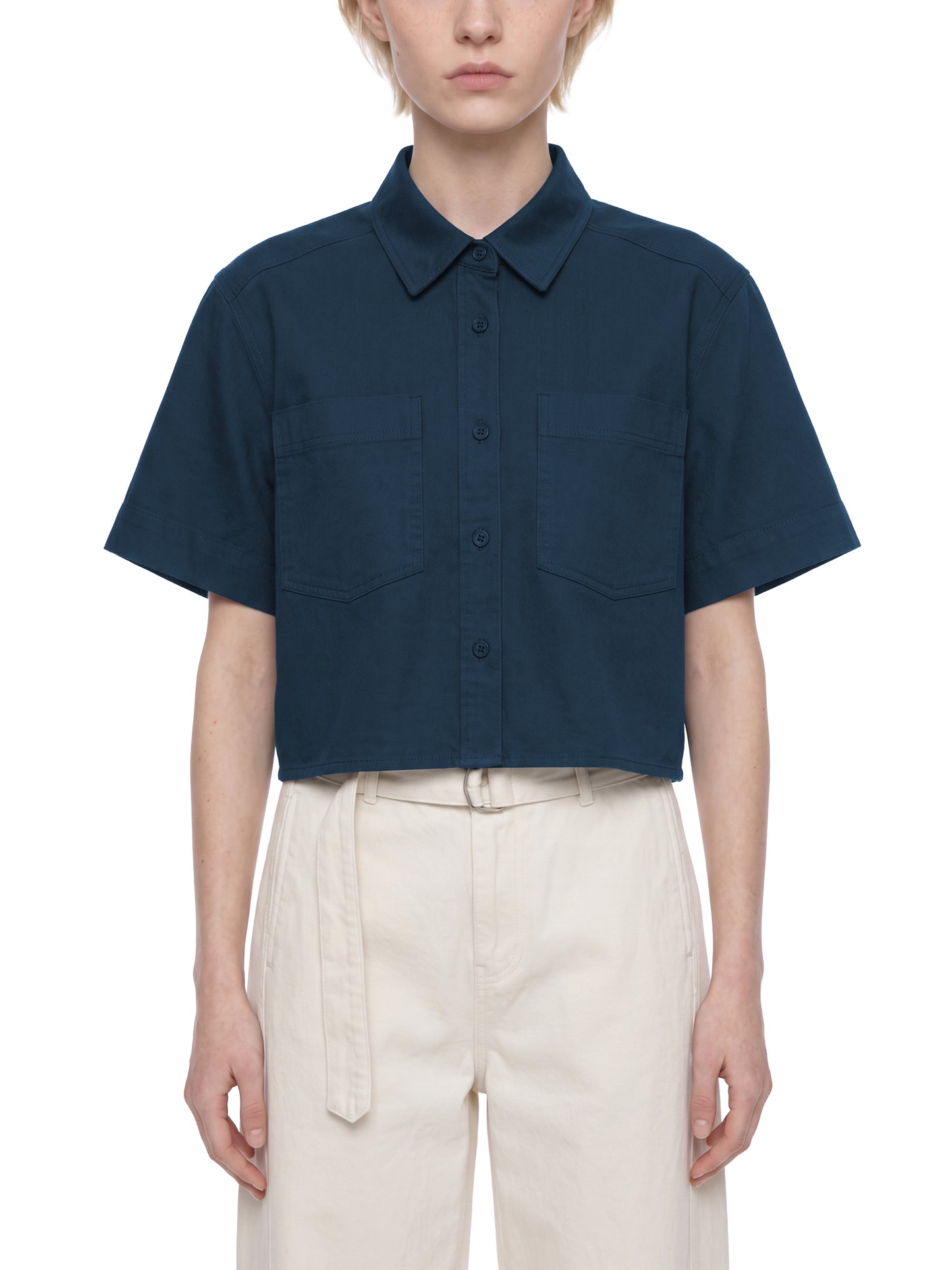 Women’s Crop Short Sleeve Shirt
