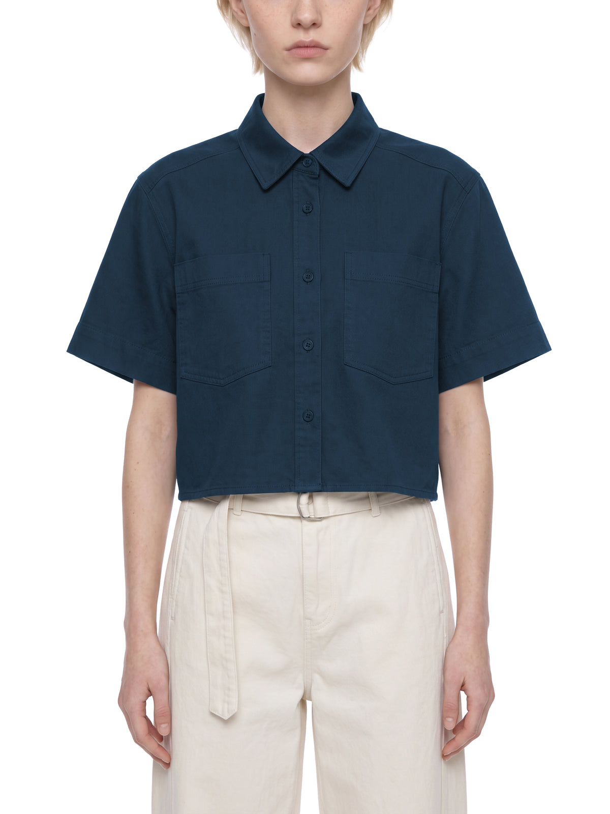 Women’s Crop Short Sleeve Shirt