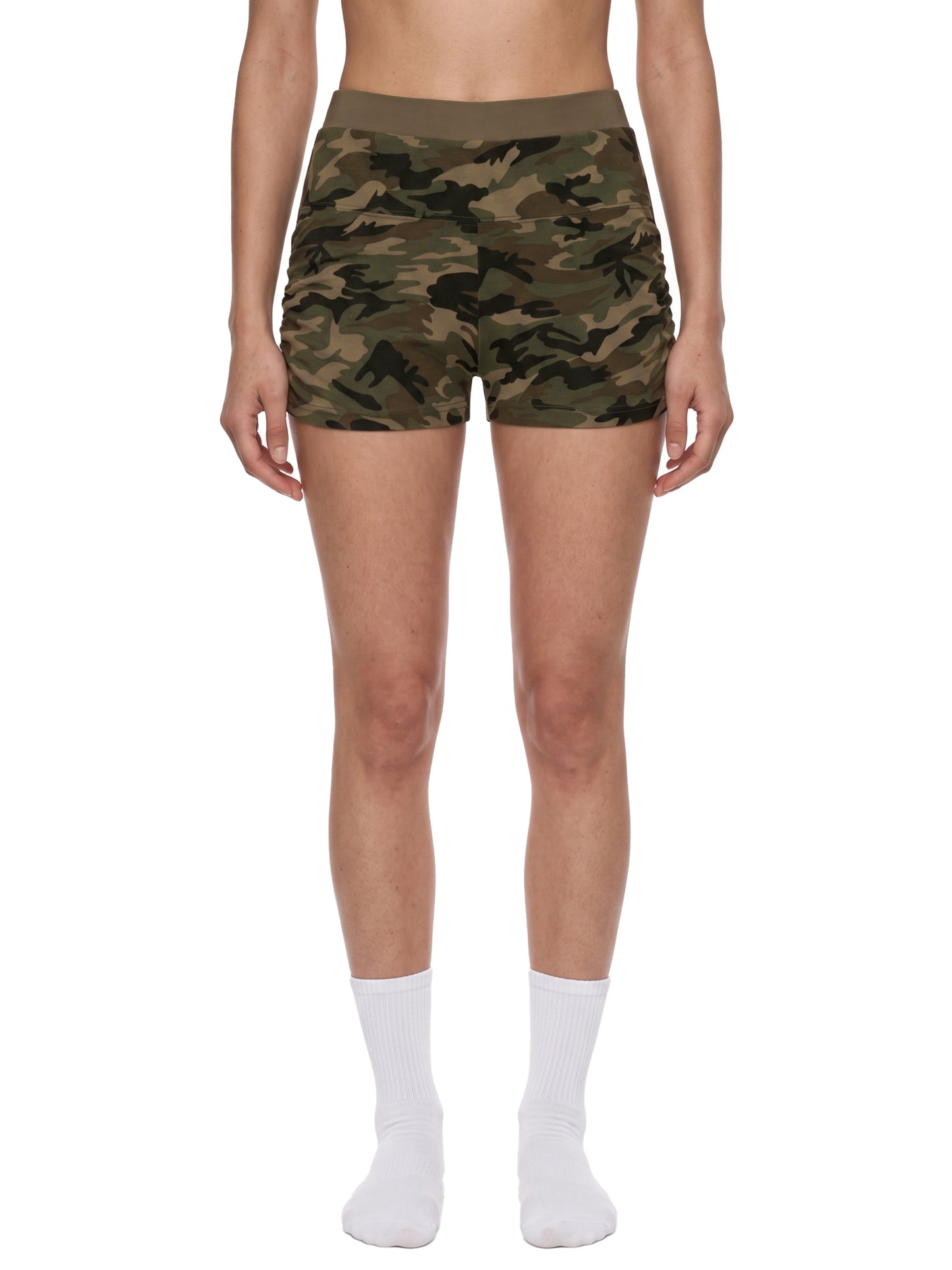 Women's Slim Camo Shorts