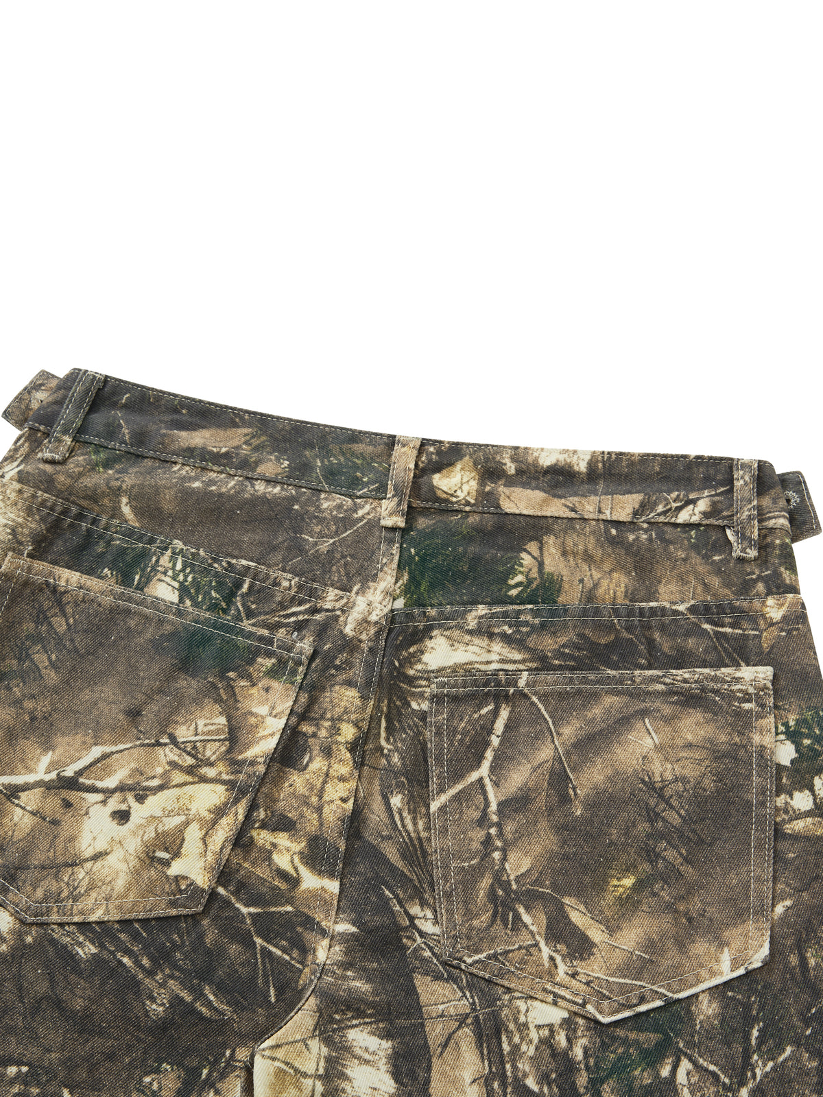 Men's Tree Camo Barrel Leg Pants