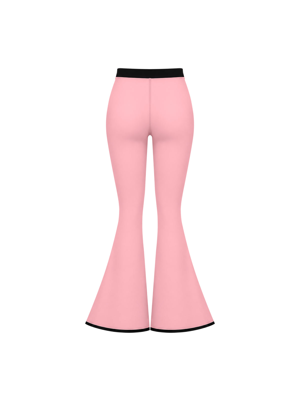 Women's Color Block Flared Yoga Leggings